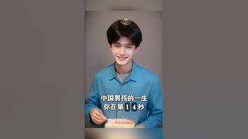 中国男孩的一生 the life of a Chinese boy  #aiexperience #aianimation #aigc #ai