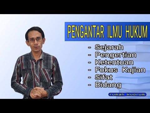 Pengantar Ilmu Hukum