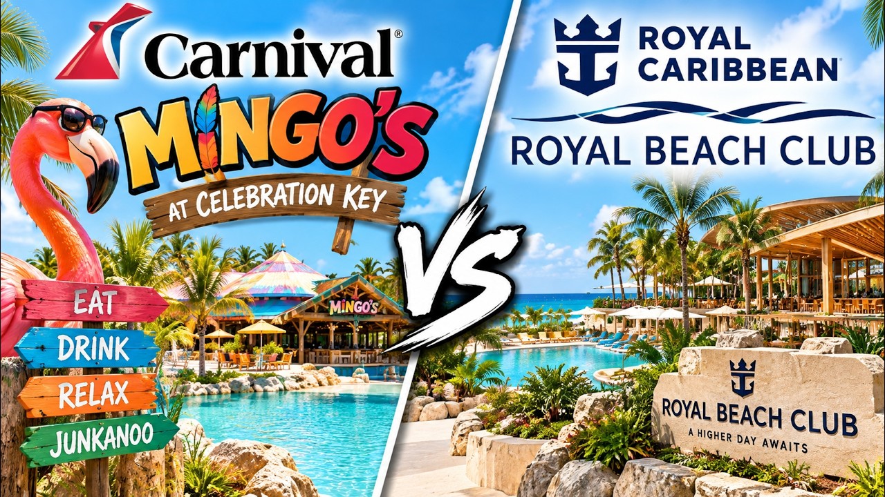 Carnival Mingo's vs  Royal Beach Club: Which One Is Really Worth It?