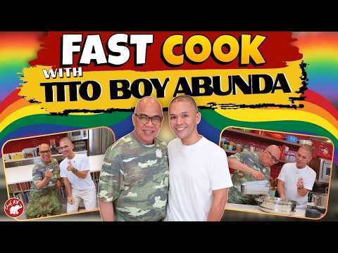 EXCLUSIVE! TITO BOY ABUNDA Cooks With Chef RV!