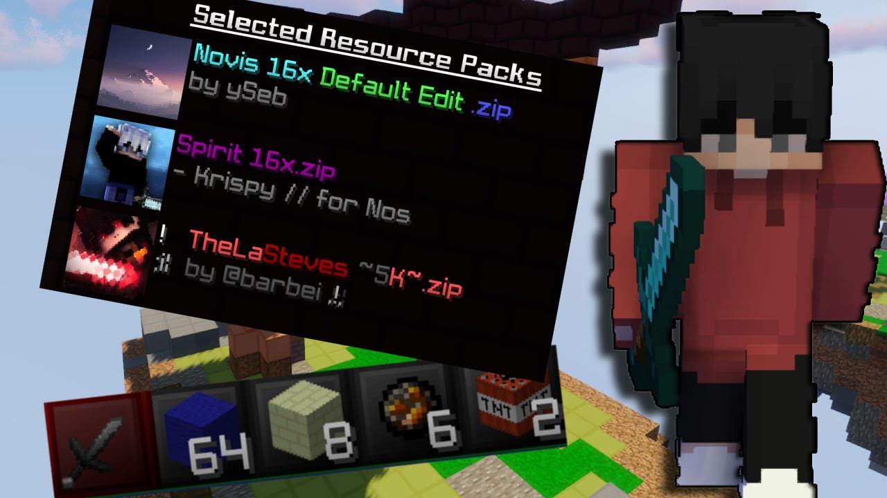 Top 3 Bedwars Texture Packs | FPS Boost 1.8.9 - YouTube
