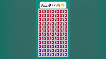 🔍 TEST Your Observation Skills With This FAST Number Game Level 83 #short