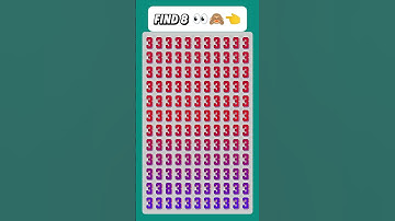 🔍 TEST Your Observation Skills With This FAST Number Game Level 83 #short