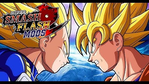 SSF2 Mods Goku and Vegeta get angry over food