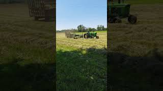 making hay