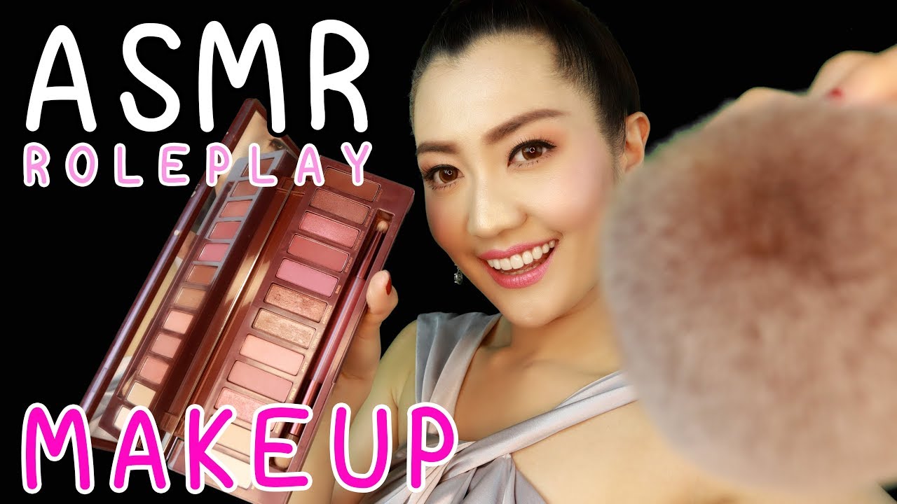 ASMR ไทย แต่งหน้าให้เพื่อน ไปงานแต่ง ASMR MAKEUP ROLEPLAY For Wedding Party