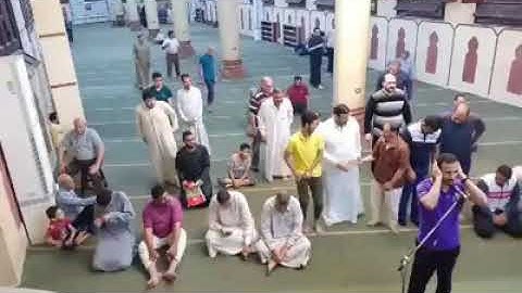 صلاة القيام ١٥رمضان١٤٤٠بمسجدالفاروق بشربين دقهلية مصر الموافق ١٩مايو٢٠١٩سورة النمل