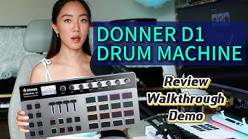 Donner D1 Drum Machine (Review, walkthrough, live composing)