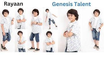 Rayaan Introduction Video for Audition | Self Introduction | Genesis Talent management