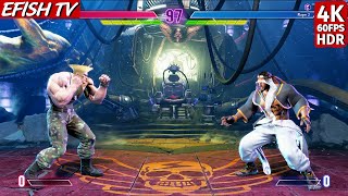 Guile vs Rashid (Hardest AI) - Street Fighter 6
