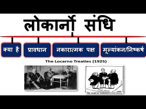 वीडियो: लोकार्नो की संधि ने क्या किया?