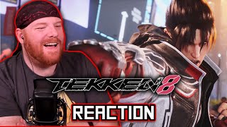 Krimson KB Reacts - Jin Kazama Gameplay Trailer - Tekken 8