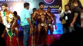 Mr Trivandrum 2018 junior title soanvell
