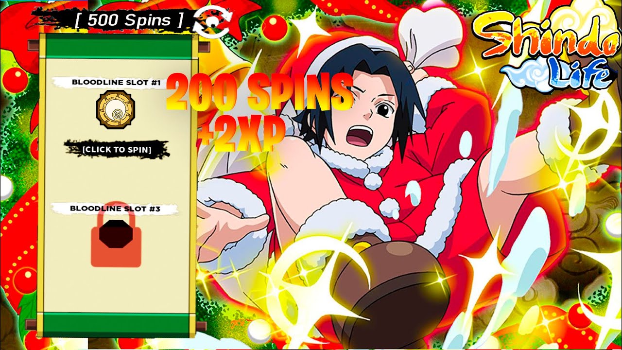 CORRE!!! NOVO MEGA CODE DE 200 SPINS E 2XP NO SHINDO LIFE 112 - YouTube