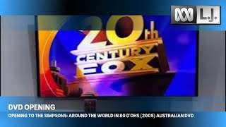 Opening to The Simpsons: Around the World in 80 D'ohs (2005) Australian DVD