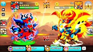 Dragon City: Stained Belladone Dragon | NEW League Battle 400 [MAX LEVEL] 😱 screenshot 4