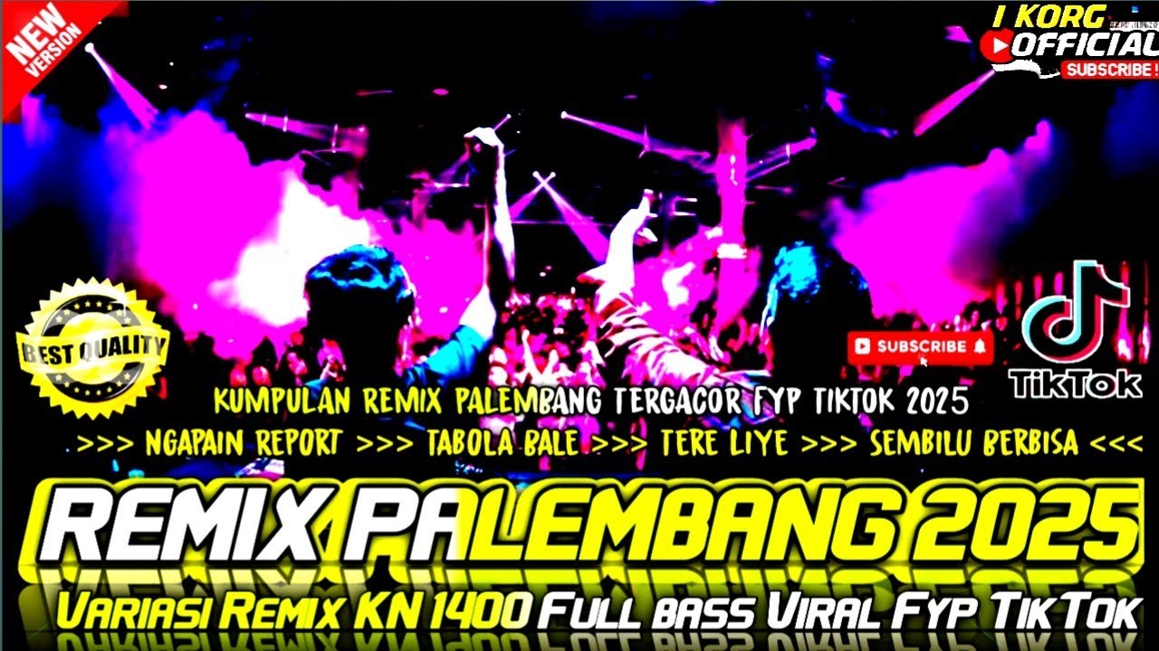 REMIX PALEMBANG TERBARU 2026 NGAPAIN REPORT REMIX KN 1400 FULL BASS FYP TIKTOK