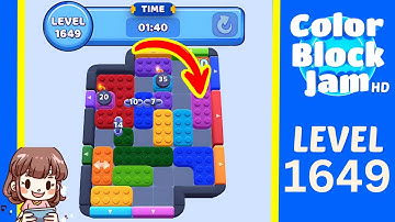 Color Block Jam Level 662 (1649) Solution Walkthrough