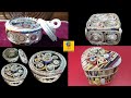 4 Beautiful jewelry box with newspaper | Diy jewelry box | Jewellery Storage Box Making Craft Idea