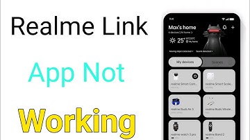 realme link app not working