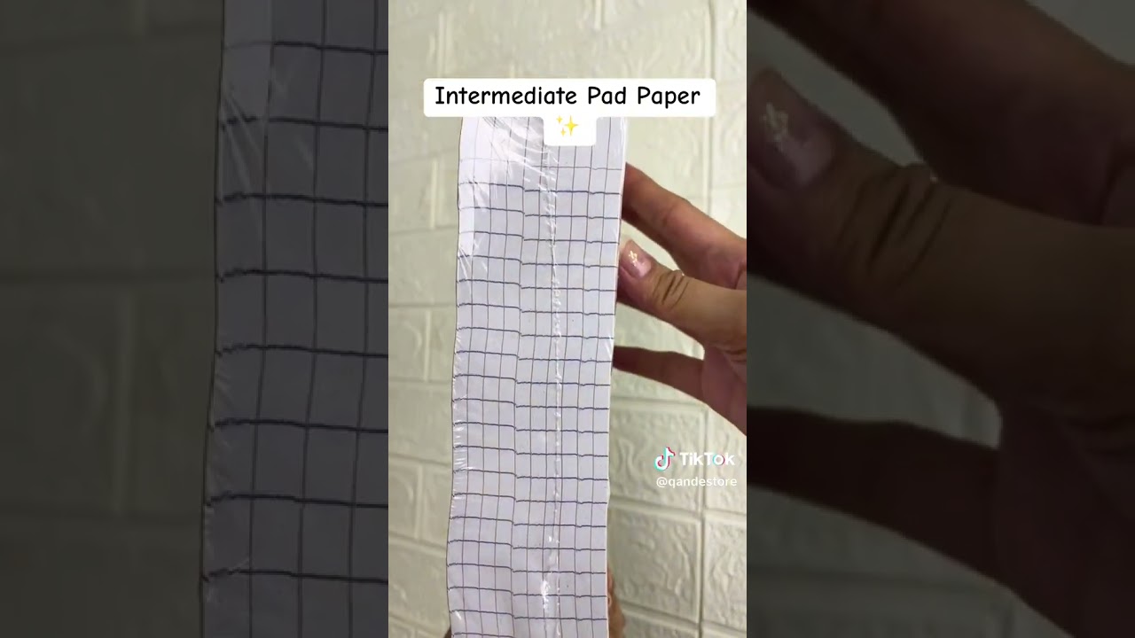 Intermediate pad paper available to our shop click yellow basket ‼️