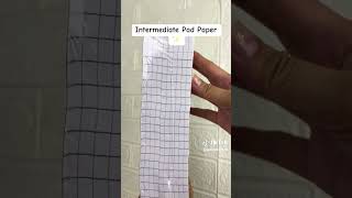 Intermediate Pad Paper Available To Our Shop Click Yellow Basket 