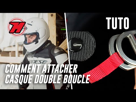 Vidéo: Comment attacher un casque de moto ?