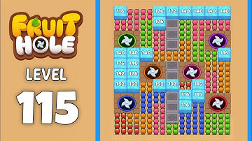 Fruit Hole level 115 solution