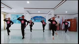 Tragedi Kamar Mandi (Beginner) - Choreo by Muhammad Yani - Demo by IIK Perumda Tirta Musi Palembang