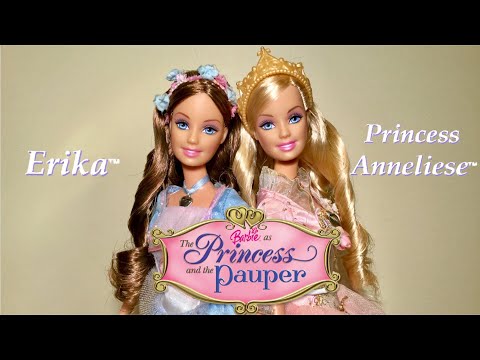 Barbie® as The Princess and the Pauper Princess Anneliese™ and Erika™ Dolls