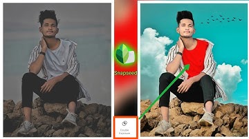 Snapseed Sky Blue Background change Manipulation || Snapseed photo editing Tutorial in Snapseed