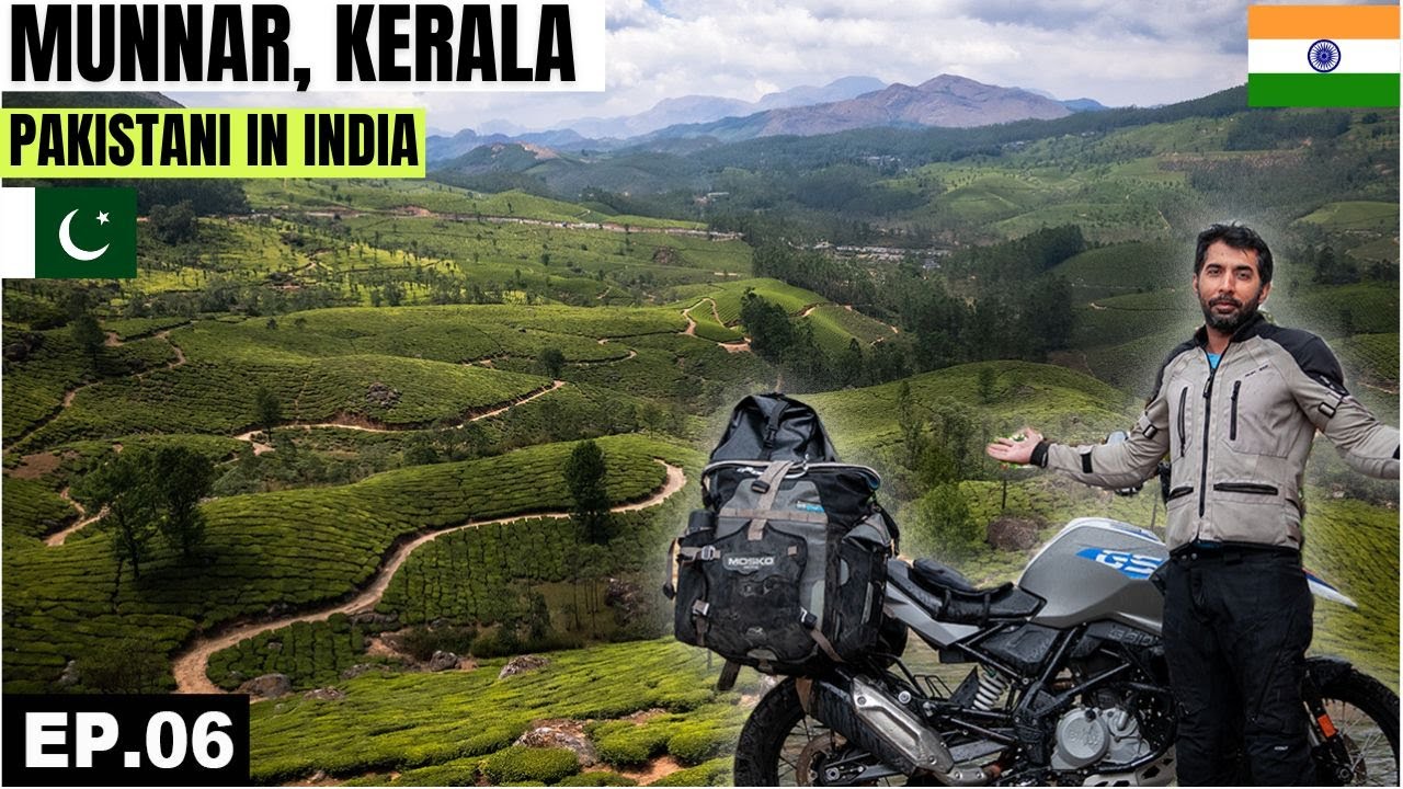 Incredible Tea Plantations on Rolling Hills in Munnar Kerala 🇮🇳 EP.06 | Pakistani Visiting India