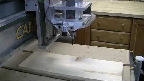 CAMaster CNC Router and Wincnc Video Tutorial Part 4