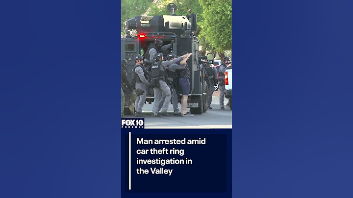 Police arrest Arizona man amid organized car theft probe | FOX 10 Phoenix