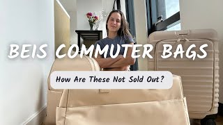 The New Beis Commuter Bags | My honest review + How to pack in them by Leah Mari Organization 7,198 views 6 months ago 8 minutes, 8 seconds