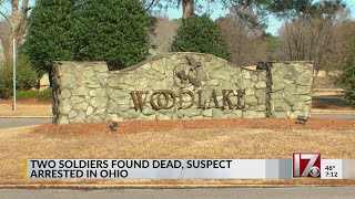 Suspect arrested in Ohio after two soldiers found dead in Moore County