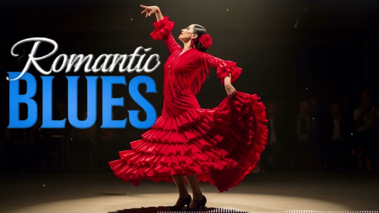 Moonlight Romantic Blues | Gentle Guitar Love Songs