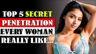 5 SECRET POSITIONS They Like Most! Every Man Must Know |Human Behavior | Human Psychology Facts