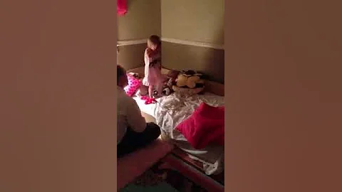 Jumping on the bed