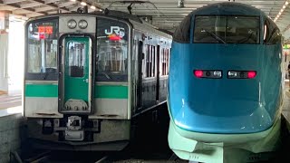 E3系700番台R18編成とれいゆつばさ号の動画です。