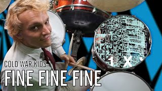 Cold War Kids - Fine Fine Fine | Office Drummer [First Time Hearing]