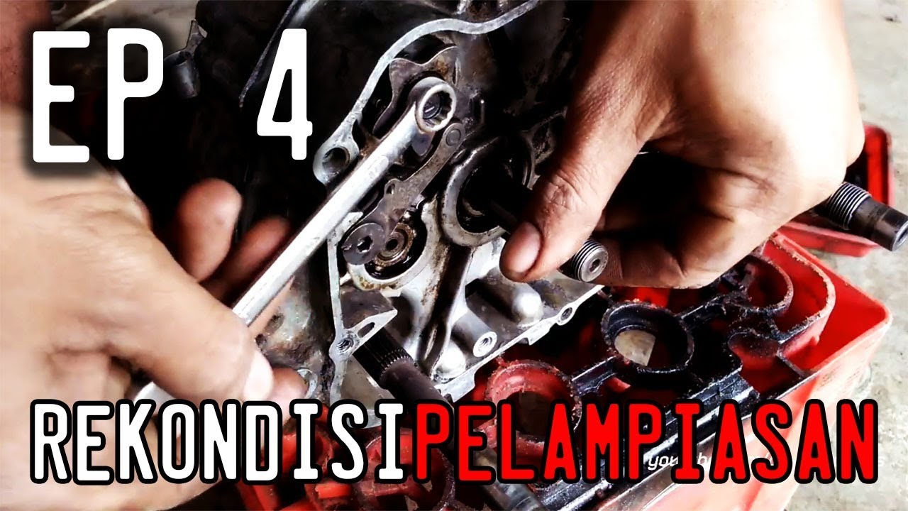 Ep 4 Rebuild, Rekondisi Belah Mesin Honda C Series Astrea Prima Piston Jup Z