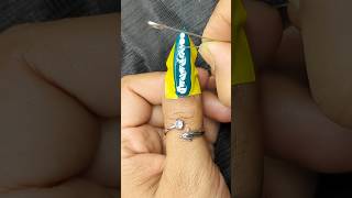 Top Begginers friendly easy nail art design 😍 #fallnails #nailpolish #youtubeshorts #nailart