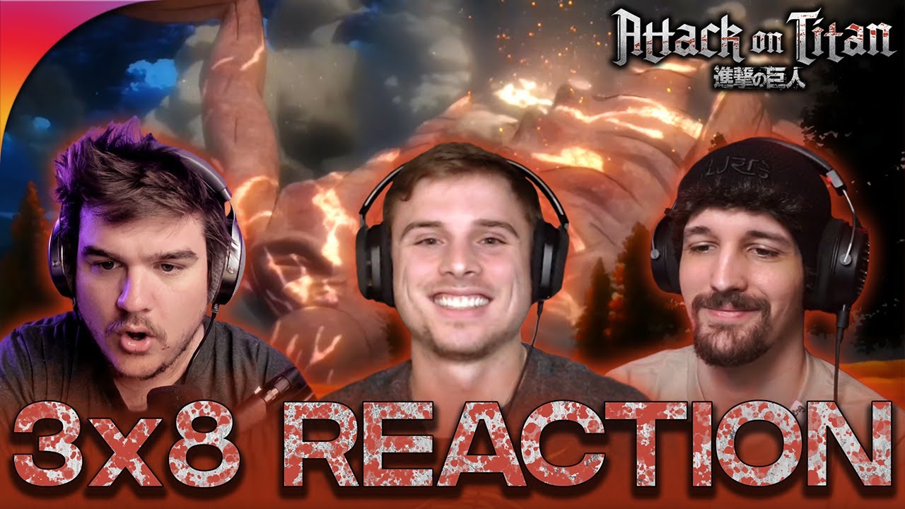 Attack On Titan 3x8 Reaction!! "Outside the Walls of Orvud District"