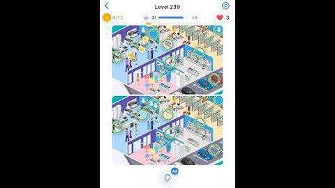 Differences Level 239 | Mobile games
