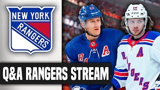 Rangers Hockey Returns In Less Than 2 Weeks Q A Stream