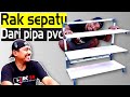Download Lagu Murah meriah, Cara membuat rak sepatu dari paralon || shoe rack from pipes || DC 86