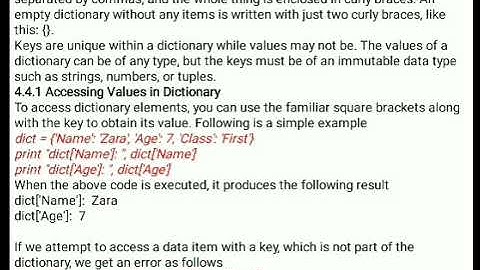 Lecture 14 Python U4 Dictionary