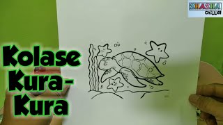 Kolase kura-kura @ZHAZHA Channel