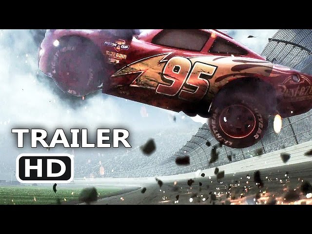 Lightning McQueen Crash, Cars 3 (NEW 2017) Disney Pixar Animation HD